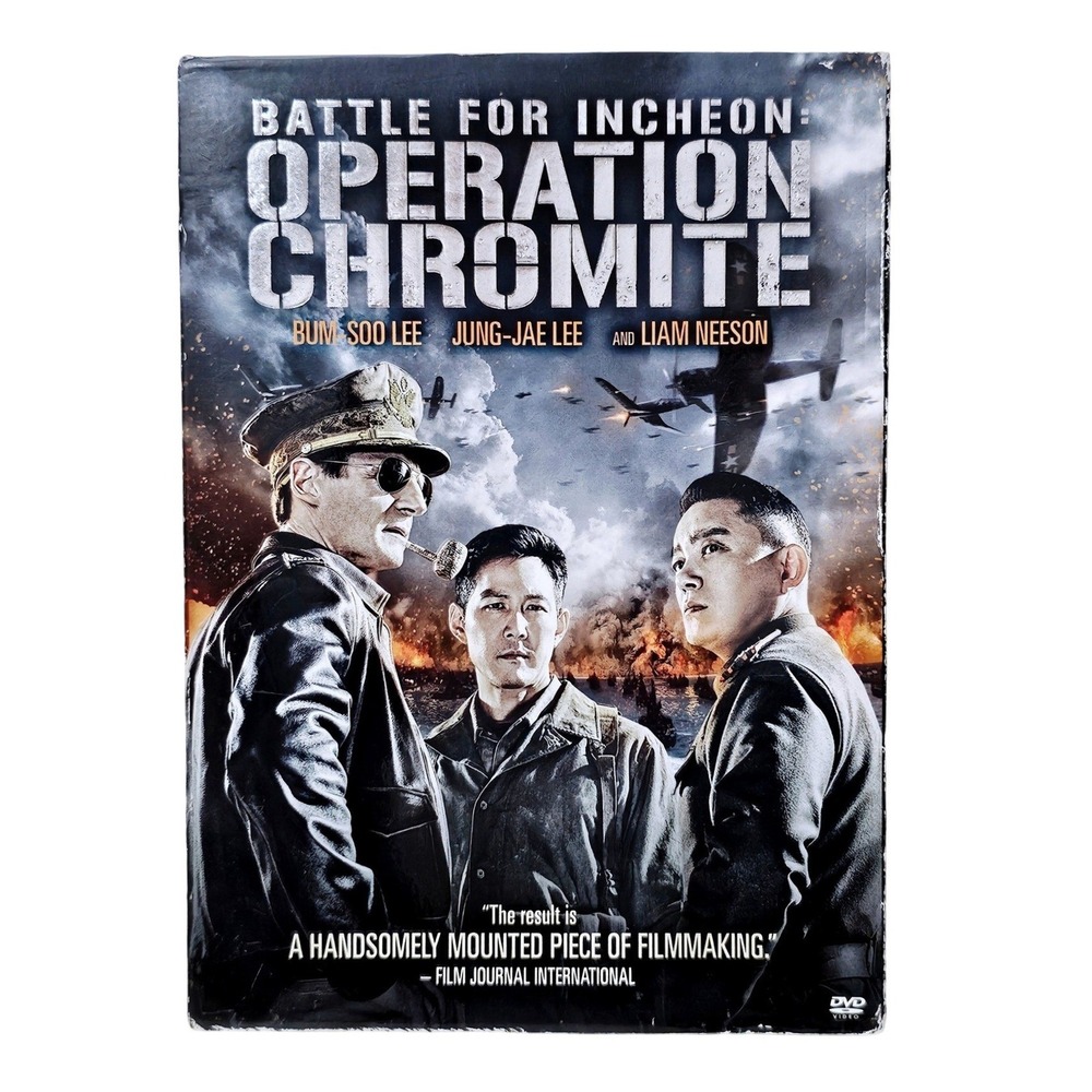 Battle For Incheon Operation Chromite DVD Liam Neeson Korean War History‎ Movie